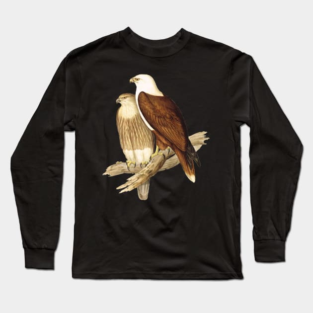 White Breasted Sea Eagle Long Sleeve T-Shirt by pickledpossums